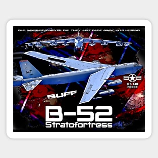 B-52 Stratofortress U.S. long-range heavy bomber Sticker